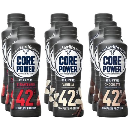Fairlife Core Power Elite 42g High Protein Milk Shakes Variety Pack 9 count